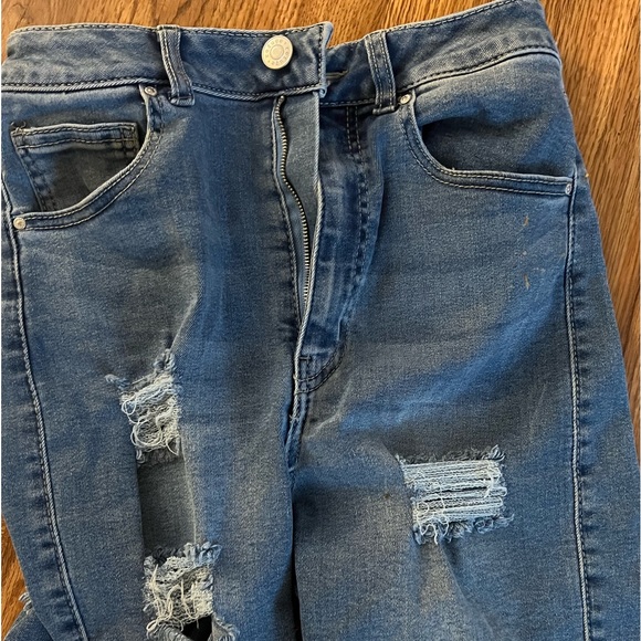 Refuge Charlotte Russe Cali denim shorts 5 stretch nwot - Picture 1 of 3